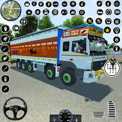 Взлом Indian Heavy Truck Delivery 3D  [МОД Меню] - последняя версия apk на Андроид