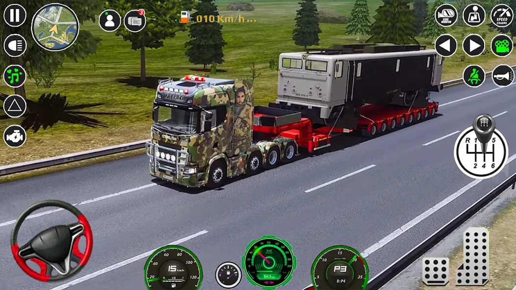 American Cargo City Driving 3D  [МОД Mega Pack] Screenshot 5