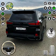 Взломанная Modern Car Advance Driving 3D  [МОД Все открыто] - полная версия apk на Андроид