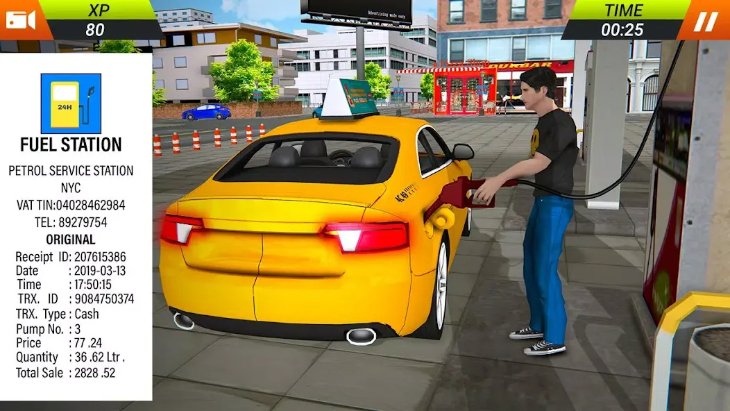 Modern Taxi Car Glory Driving  [МОД Бесконечные монеты] Screenshot 4