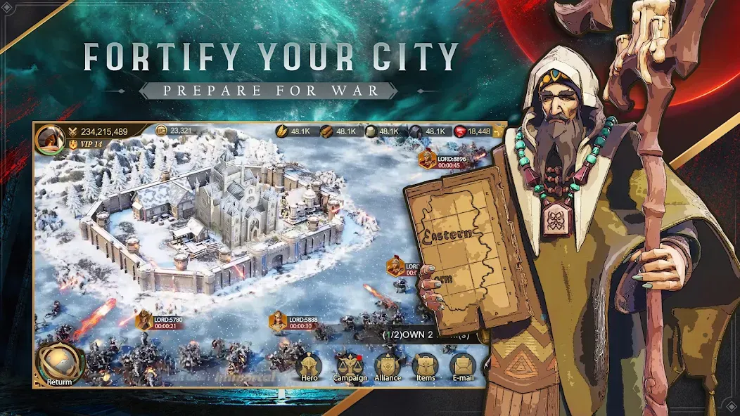 Land of Empires: Immortal (Лэнд оф Эмпайрс)  [МОД Много денег] Screenshot 2