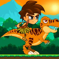 Скачать взлом Super Warrior Dino Adventures (Супер Воин Дино Приключения)  [МОД Много монет] - стабильная версия apk на Андроид