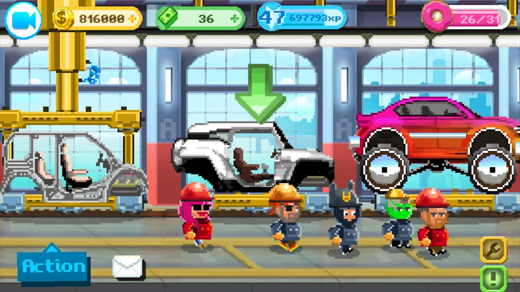 Motor World Car Factory (Мотор Ворлд Кар Фактори)  [МОД Unlocked] Screenshot 5