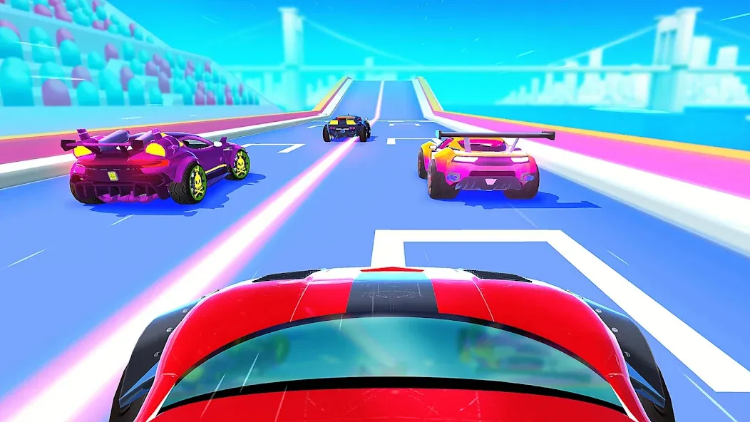 SUP Multiplayer Racing Games (СУП Мультиплеер Рейсинг)  [МОД Все открыто] Screenshot 1