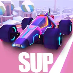 Взлом SUP Multiplayer Racing Games (СУП Мультиплеер Рейсинг)  [МОД Все открыто] - последняя версия apk на Андроид