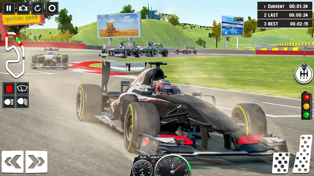 Formula Racing Car Racing Game  [МОД Много монет] Screenshot 2