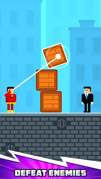 The Superhero League (Зе Суперхиро Лигующ)  [МОД Unlimited Money] Screenshot 1