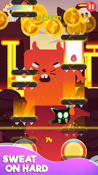 Cringe the Cat - Music Game  [МОД Unlocked] Screenshot 4