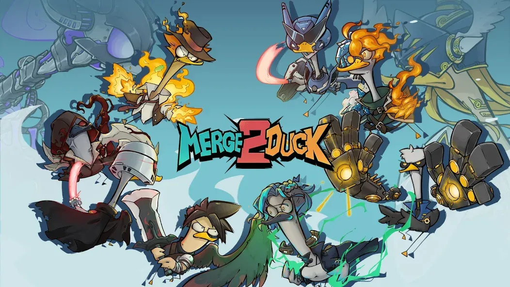 Merge Duck 2: Idle RPG (Мердж Дак 2)  [МОД Все открыто] Screenshot 1