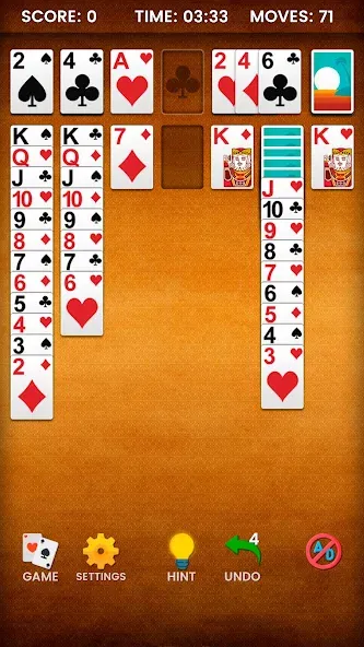 Klondike Solitaire (Клондайк солитер)  [МОД Все открыто] Screenshot 5