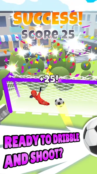 Crazy Kick! Fun Football game  [МОД Mega Pack] Screenshot 2