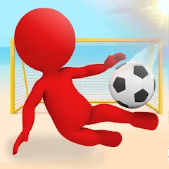 Взлом Crazy Kick! Fun Football game  [МОД Mega Pack] - полная версия apk на Андроид