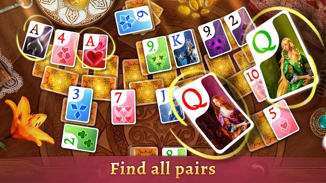 Solitaire Dreams: Card Games (Солитер Дримс)  [МОД Все открыто] Screenshot 1