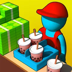 Скачать взломанную My Mini Boba Tea Cafe Tycoon (Экстримные Гонки на Велосипедах)  [МОД Много монет] - полная версия apk на Андроид