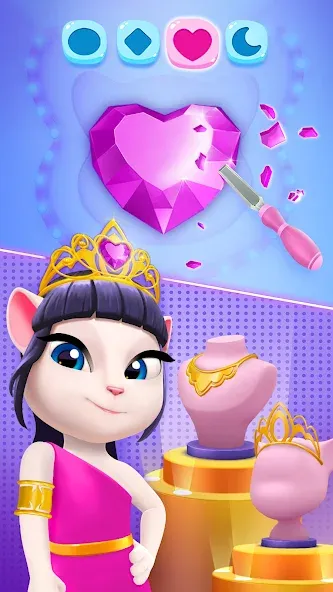 My Talking Angela 2  [МОД Много денег] Screenshot 5