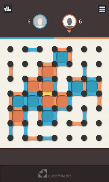 Dots and Boxes - Classic Strat (Дотс энд Бокс)  [МОД Все открыто] Screenshot 1