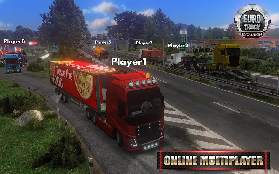 European Truck Simulator (Юро Трак Драйвер)  [МОД Много монет] Screenshot 3