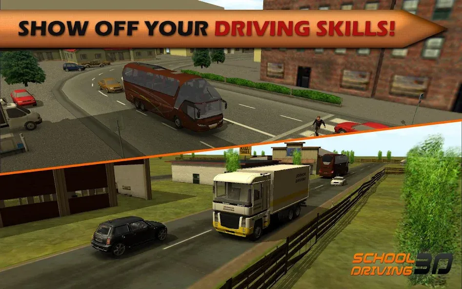 School Driving 3D (Скул Драйвинг 3Д)  [МОД Меню] Screenshot 5