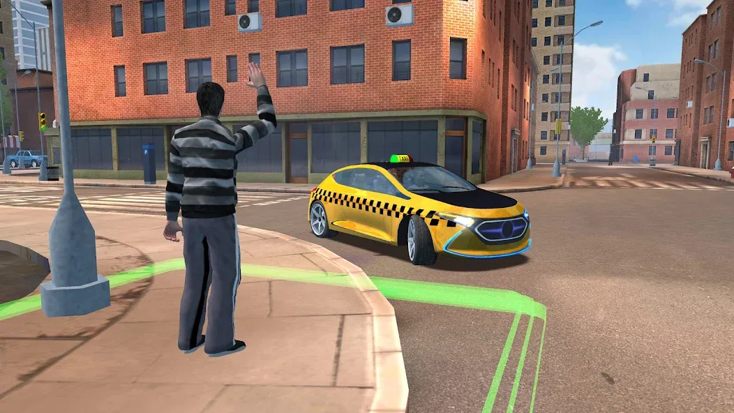 Taxi Sim 2022 Evolution (Такси Сим 2020)  [МОД Бесконечные монеты] Screenshot 4