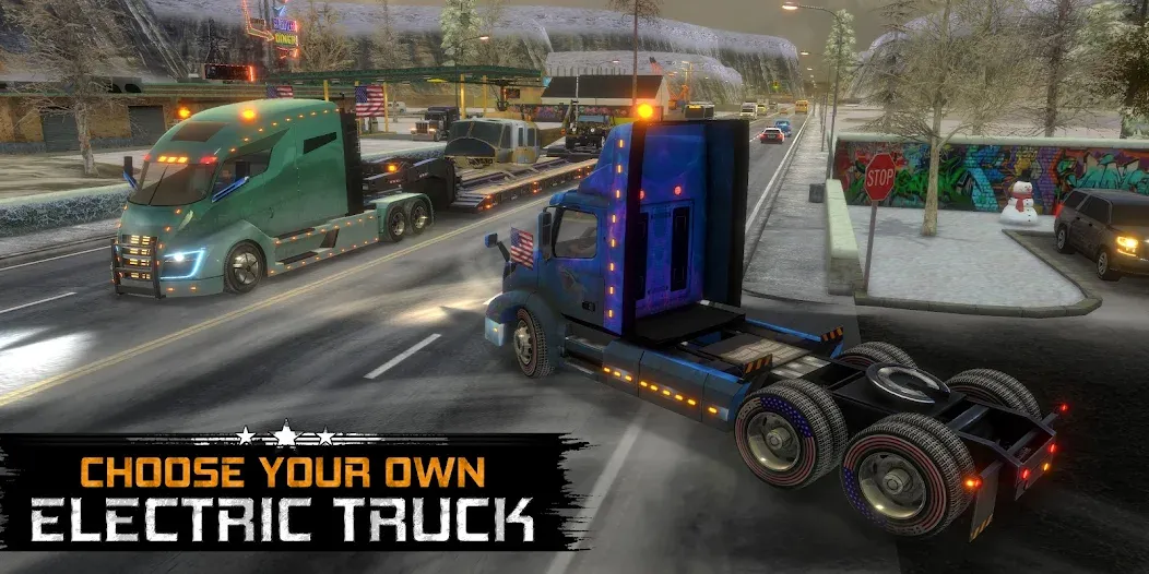 Truck Simulator USA Revolution (Трак Симулятор США Революция)  [МОД Все открыто] Screenshot 4