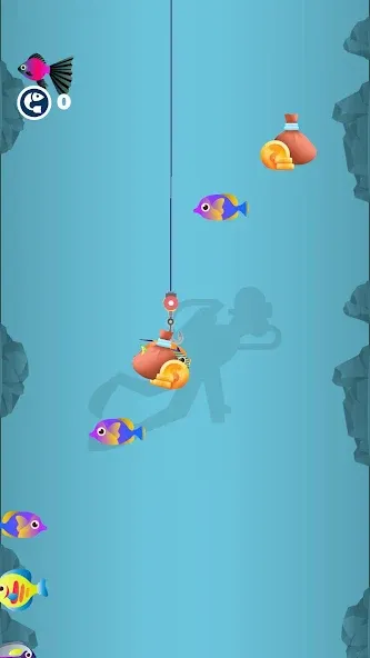 Idle Furry Fishing!  [МОД Много денег] Screenshot 2