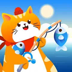 Скачать взломанную Idle Furry Fishing!  [МОД Много денег] - стабильная версия apk на Андроид