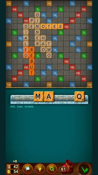 Word Game: Friends Offline  [МОД Меню] Screenshot 1