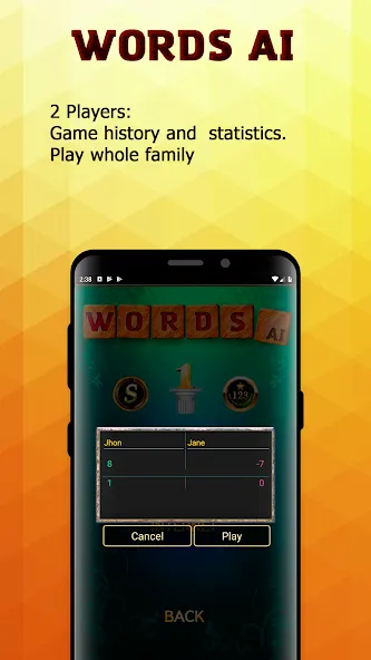 Words AI Friends Classic  [МОД Много денег] Screenshot 3