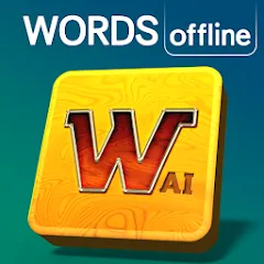 Взлом Words AI Friends Classic  [МОД Много денег] - стабильная версия apk на Андроид