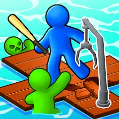 Скачать взлом Zombie Raft (Зомби Рафт)  [МОД Unlimited Money] - последняя версия apk на Андроид