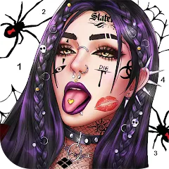 Взлом Dark, Horror Color by Number  [МОД Menu] - полная версия apk на Андроид