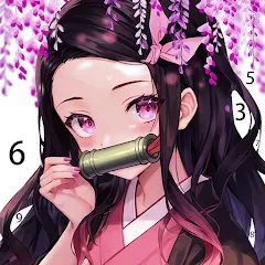 Взлом Painting Book - Anime Color  [МОД Все открыто] - последняя версия apk на Андроид