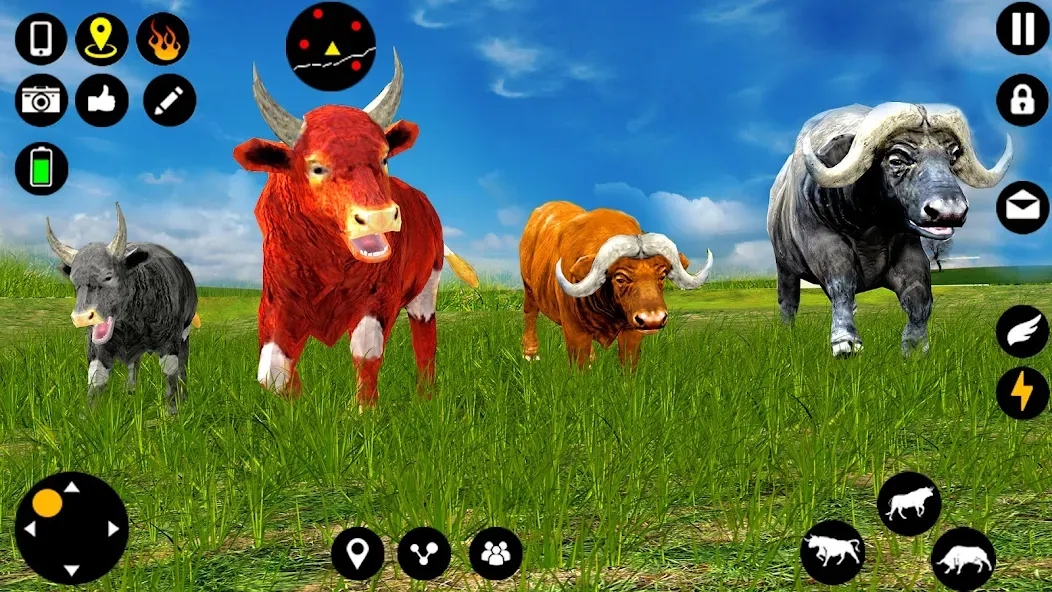 Angry Bull Attack Fight Games (Ангри Булл Атак Файт Геймс)  [МОД Меню] Screenshot 5