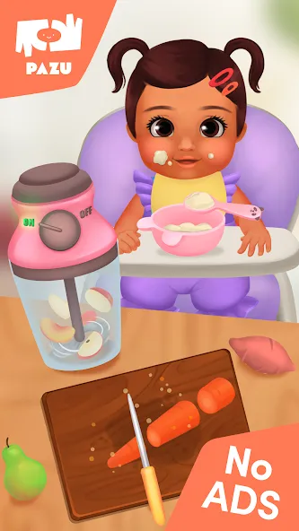 Baby care game & Dress up  [МОД Все открыто] Screenshot 2