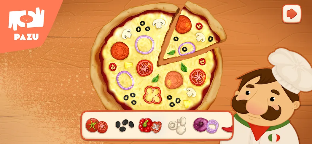 Pizza maker cooking games  [МОД Unlimited Money] Screenshot 5