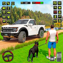 Скачать взломанную Offroad 4x4 Jeep Driving Game  [МОД Бесконечные деньги] - стабильная версия apk на Андроид