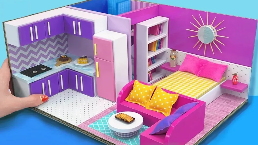 Girl Doll House Design Games (Дизайнерские игры для девочек Домик для кукол)  [МОД Mega Pack] Screenshot 5