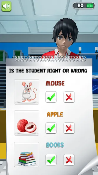 Anime School Teacher Simulator  [МОД Menu] Screenshot 2