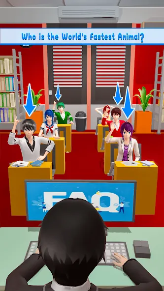 Anime School Teacher Simulator  [МОД Menu] Screenshot 5