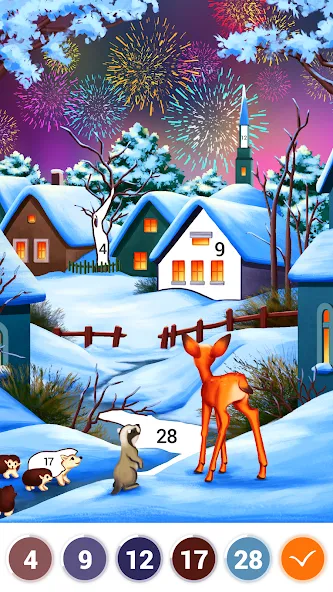 Art Coloring - Color by Number  [МОД Unlocked] Screenshot 2