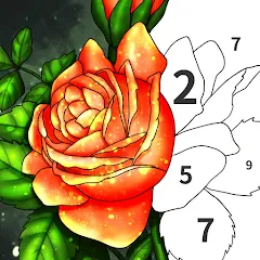 Скачать взломанную Art Coloring - Color by Number  [МОД Unlocked] - полная версия apk на Андроид