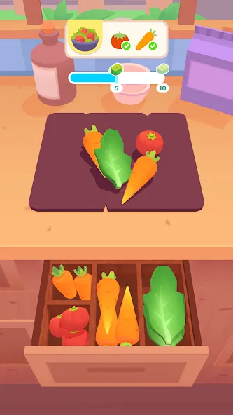 The Cook - 3D Cooking Game (Зе Кук)  [МОД Menu] Screenshot 5