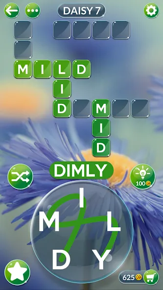 Wordscapes In Bloom (Вордскейпс Ин Блум)  [МОД Много монет] Screenshot 2