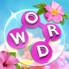 Скачать взломанную Wordscapes In Bloom (Вордскейпс Ин Блум)  [МОД Много монет] - полная версия apk на Андроид