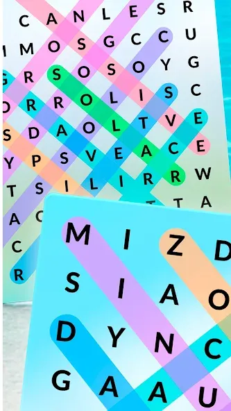 Wordscapes Search (Вордскейпс Серч)  [МОД Меню] Screenshot 1