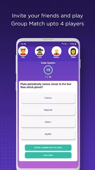 QuizPot: Group GK Quiz Trivia (КвизПот)  [МОД Меню] Screenshot 5