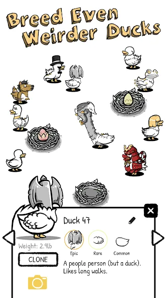 Clusterduck (Кластердак)  [МОД Menu] Screenshot 3