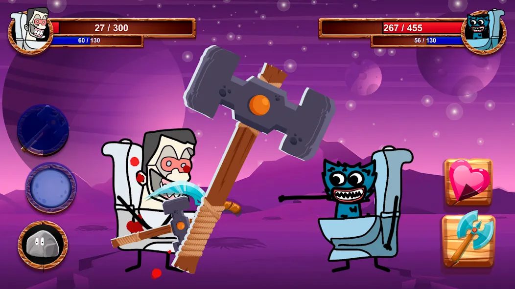 Cartoon Battle  [МОД Unlocked] Screenshot 2