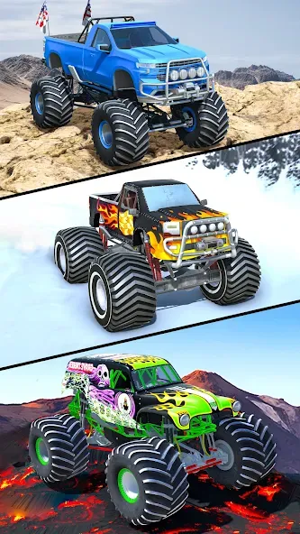 Rock Crawling: Racing Games 3D (Роккраулинг)  [МОД Много денег] Screenshot 3