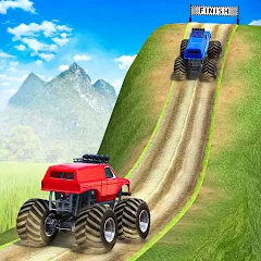 Скачать взломанную Rock Crawling: Racing Games 3D (Роккраулинг)  [МОД Много денег] - последняя версия apk на Андроид